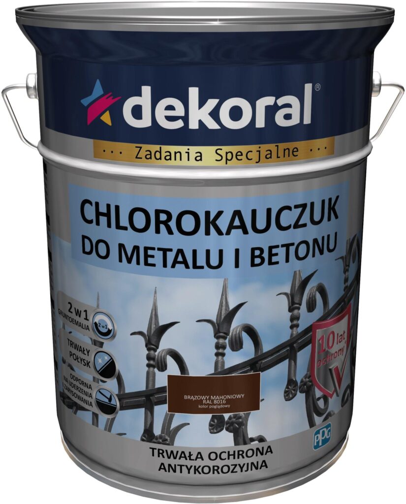 Recenzja farby Dekoral CHLOROKAUCZUK STRONG
