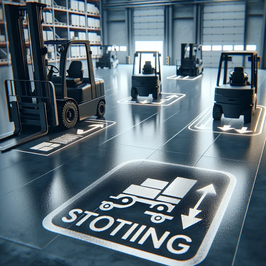 Posadzki żywiczne na place manewrowe – idealne rozwiązanie dla dużych obciążeń