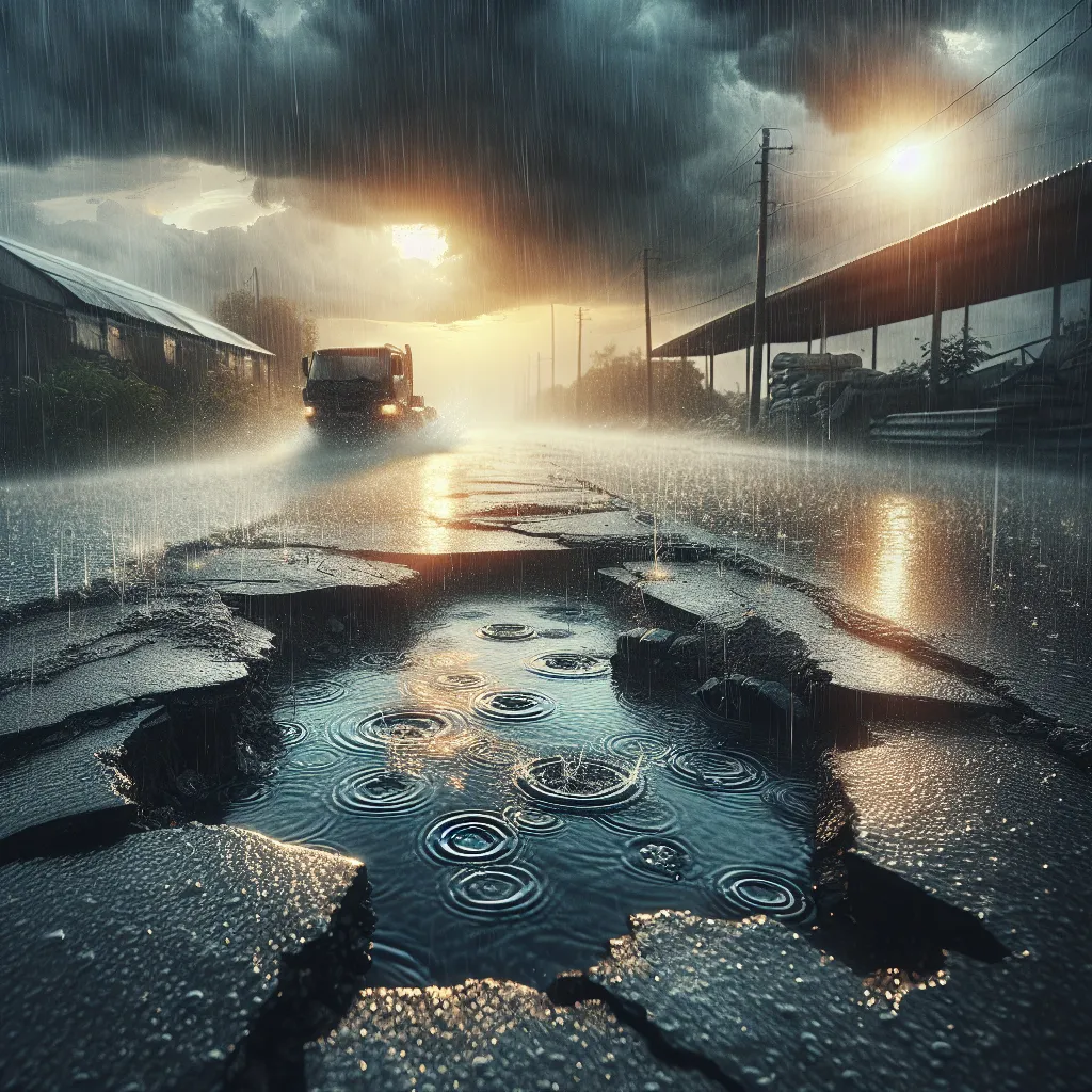 Wpływ warunków atmosferycznych na trwałość nawierzchni asfaltowych