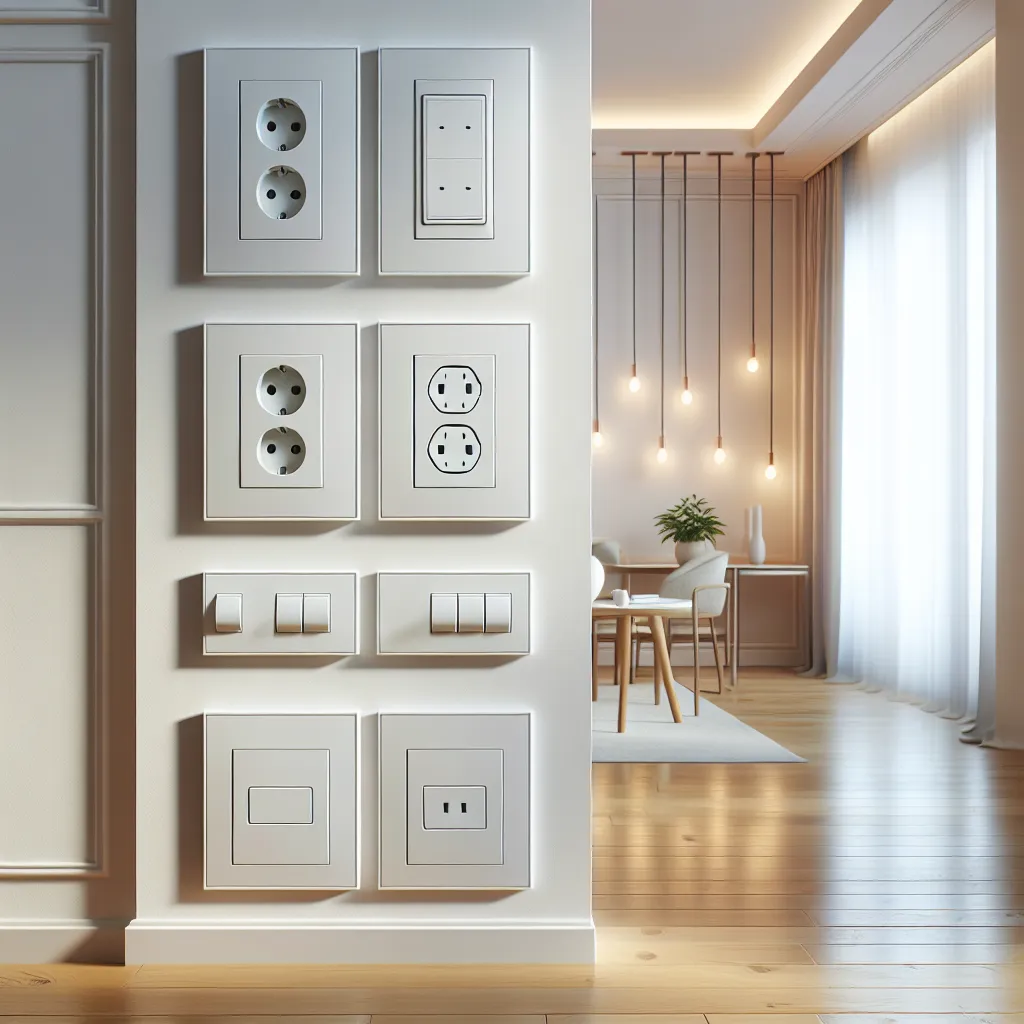 Gniazdka i włączniki w nowoczesnych wnętrzach
