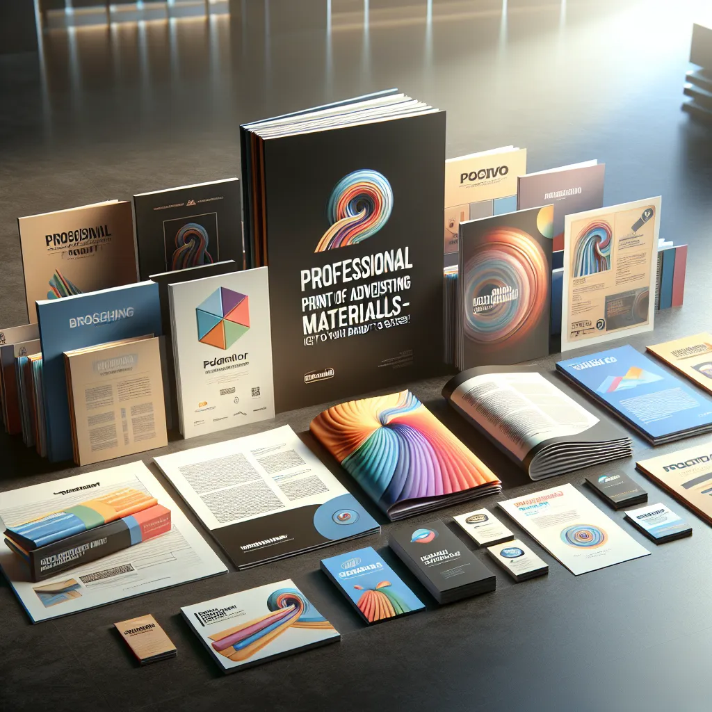Profesjonalny druk materiałów reklamowych – klucz do sukcesu Twojej marki