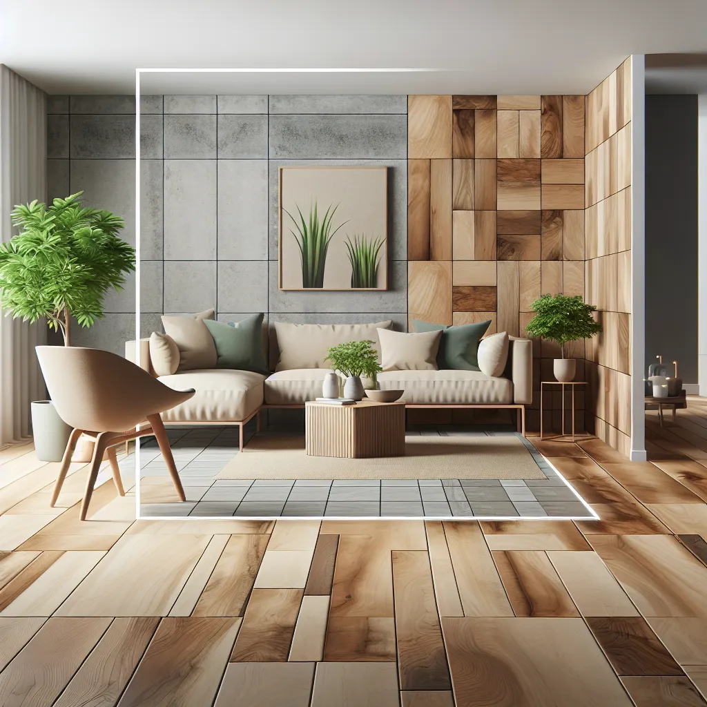 Odmień swoje wnętrze naturalnym stylem dzięki płytkom imitującym drewno